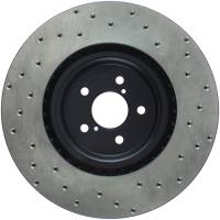 Stoptech - StopTech Sport Cross Drilled Brake Rotor Front Right 128.47019R - Image 2