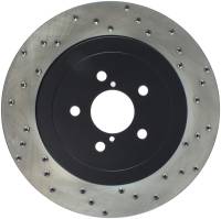 Stoptech - StopTech Sport Cross Drilled Brake Rotor Rear Left 128.47020L - Image 2