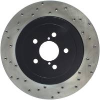 StopTech Sport Cross Drilled Brake Rotor Rear Right 128.47020R