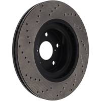 Stoptech - StopTech Sport Cryo Cross Drilled Brake Rotor Front Right 128.47021CR - Image 3