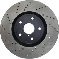 Stoptech - StopTech 05-17 Subaru WRX Cryo Drilled Sport Right Front Rotor - 128.47022CR - Image 2