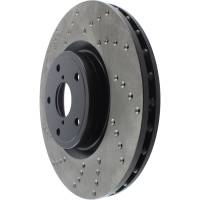 Stoptech - StopTech Sport Cryo Cross Drilled Brake Rotor Front Right 128.47022CR - Image 5