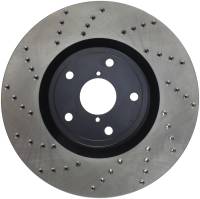 StopTech Sport Cross Drilled Brake Rotor Front Right 128.47022R