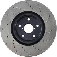 Stoptech - StopTech Sport Cross Drilled Brake Rotor Front Right 128.47022R - Image 2