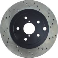 StopTech - StopTech Sport Cryo Drilled Brake Rotor Rear Left 128.47030CL - Image 2