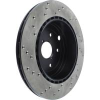 StopTech - StopTech Sport Cryo Drilled Brake Rotor Rear Left 128.47030CL - Image 4