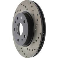 Stoptech - StopTech Sport Cryo Cross Drilled Brake Rotor Front Left 128.48012CL - Image 5