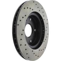 Stoptech - StopTech Sport Cryo Cross Drilled Brake Rotor Front Right 128.48012CR - Image 3