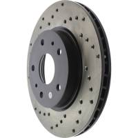 Stoptech - StopTech Sport Cryo Cross Drilled Brake Rotor Front Right 128.48012CR - Image 4