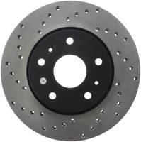 StopTech Sport Cross Drilled Brake Rotor Front Right 128.48012R