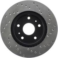 Stoptech - StopTech Sport Cross Drilled Brake Rotor Front Right 128.48012R - Image 2