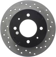 Stoptech - StopTech Sport Cross Drilled Brake Rotor Rear Left 128.51006L - Image 2