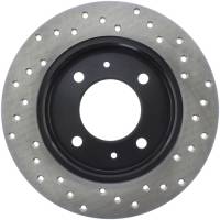 StopTech Sport Cross Drilled Brake Rotor Rear Right 128.51006R