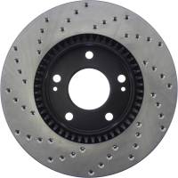 Stoptech - StopTech Sport Cryo Cross Drilled Brake Rotor Front Left 128.51015CL - Image 2