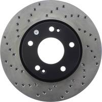 Stoptech - StopTech Sport Cryo Cross Drilled Brake Rotor Front Right 128.51015CR - Image 3