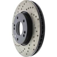 Stoptech - StopTech Sport Cryo Cross Drilled Brake Rotor Front Right 128.51015CR - Image 5