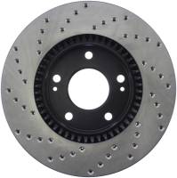 Stoptech - StopTech Sport Cross Drilled Brake Rotor Front Left 128.51015L - Image 1