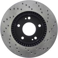 StopTech Sport Cross Drilled Brake Rotor Front Right 128.51015R