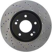 Stoptech - StopTech Sport Cross Drilled Brake Rotor Front Left 128.51020L - Image 1