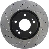 StopTech Sport Cross Drilled Brake Rotor Front Right 128.51020R