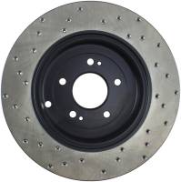 Stoptech - StopTech Power Slot 10-13 Hyundai Genesis Coupe Track & R-Spec Rear Left Drilled Rotor - 128.51035L - Image 1