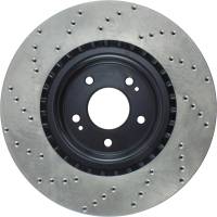 Stoptech - StopTech Sport Cryo Cross Drilled Brake Rotor Front Left 128.51036CL - Image 2