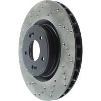 Stoptech - StopTech Sport Cryo Cross Drilled Brake Rotor Front Right 128.51036CR - Image 2