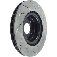 Stoptech - StopTech Sport Cryo Cross Drilled Brake Rotor Front Right 128.51036CR - Image 4