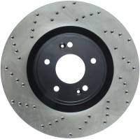 Stoptech - StopTech Power Slot 10-13 Hyundai Genesis Coupe Track & R-Spec Front Right Drilled Rotor - 128.51036R - Image 1