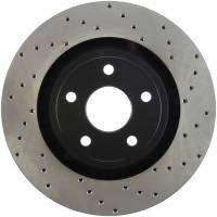 Stoptech - StopTech Sport Cross Drilled Brake Rotor Front Left 128.58003L - Image 2