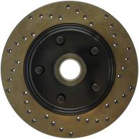 StopTech Sport Cross Drilled Brake Rotor Front Left 128.61002L