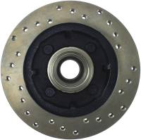 Stoptech - StopTech Sport Cross Drilled Brake Rotor Front Right 128.61008R - Image 2