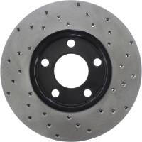 Stoptech - StopTech Sport Cryo Cross Drilled Brake Rotor Front Right 128.61041CR - Image 2