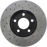 Stoptech - StopTech Sport Cross Drilled Brake Rotor Front Right 128.61041R - Image 2