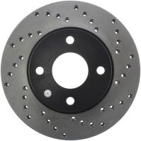 Stoptech - StopTech Sport Cross Drilled Brake Rotor Front Left 128.61048L - Image 1