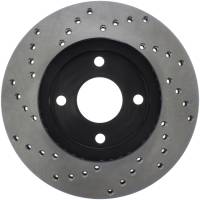 Stoptech - StopTech Sport Cross Drilled Brake Rotor Front Left 128.61048L - Image 2