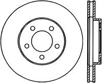 StopTech Sport Cross Drilled Brake Rotor Front Left 128.61051L