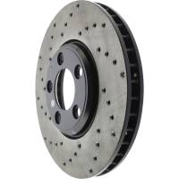 StopTech - StopTech Sport Cryo Cross Drilled Brake Rotor; Front Right - Image 4