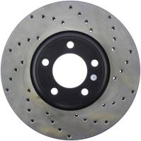 StopTech - StopTech Sport Cross Drilled Brake Rotor; Front Left - Image 2