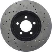 StopTech - StopTech Sport Cross Drilled Brake Rotor; Front Right - Image 2