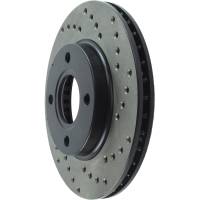 Stoptech - StopTech Sport Cryo Cross Drilled Brake Rotor Front Left 128.61061CL - Image 2