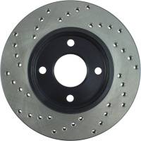 Stoptech - StopTech Sport Cryo Cross Drilled Brake Rotor Front Left 128.61061CL - Image 4