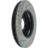 Stoptech - StopTech Sport Cryo Cross Drilled Brake Rotor Front Left 128.61061CL - Image 5