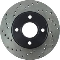 Stoptech - StopTech Sport Cryo Cross Drilled Brake Rotor Front Right 128.61061CR - Image 2