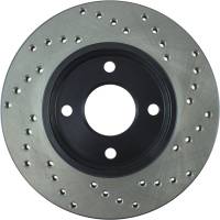 Stoptech - StopTech Sport Cryo Cross Drilled Brake Rotor Front Right 128.61061CR - Image 4