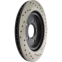 StopTech - StopTech Sport Cryo Drilled Brake Rotor; Rear Right - Image 5