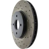 Stoptech - StopTech Sport Cryo Cross Drilled Brake Rotor Front Left 128.61071CL - Image 2