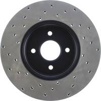 Stoptech - StopTech Sport Cryo Cross Drilled Brake Rotor Front Left 128.61071CL - Image 3