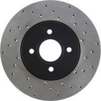 Stoptech - StopTech Sport Cryo Cross Drilled Brake Rotor Front Left 128.61071CL - Image 4