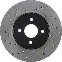 Stoptech - StopTech Sport Cryo Cross Drilled Brake Rotor Front Right 128.61071CR - Image 2